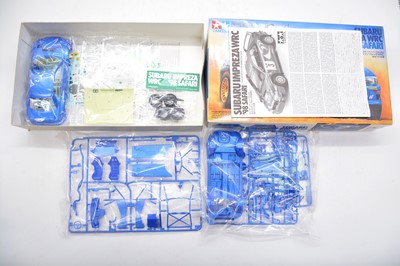 Lot 141 - Four Tamiya WRC kits, boxed