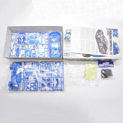 Lot 141 - Four Tamiya WRC kits, boxed