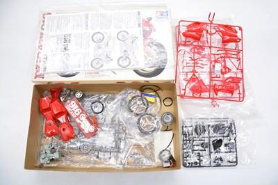 Lot 139 - Four scale model kits, including Revell, Tamiya and Fujimi, boxed