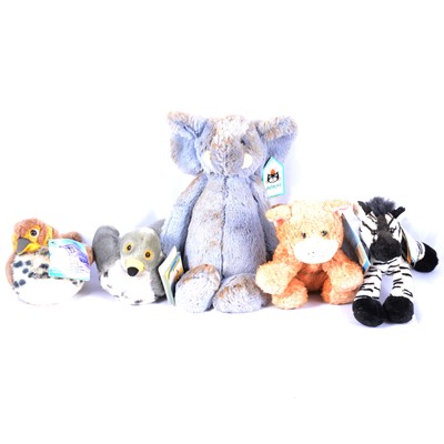 Lot 237 - Tiger Electronics 'FurReal Friends' Biscuit, with other plush toys
