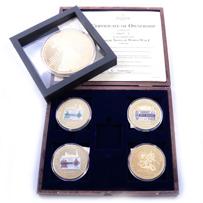 Lot 195A - Large collection of modern coins including Windsor Mint and Bradford Exchange