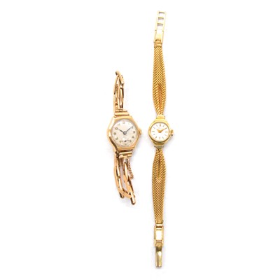 Lot 426 - Two lady's wristwatches.