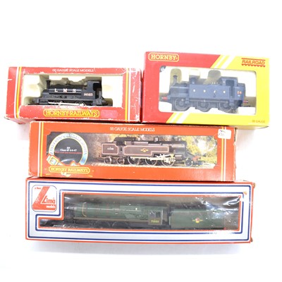 Lot 380 - Four Hornby OO gauge steam locomotives, mostly boxed