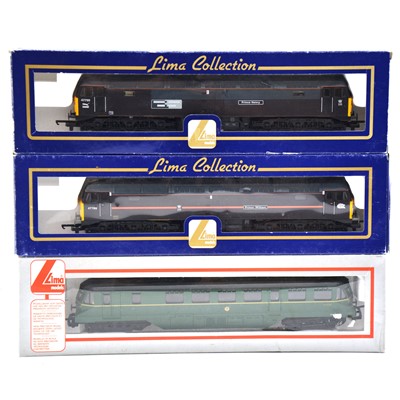 Lot 339 - Three Lima OO gauge diesel electric locomotives