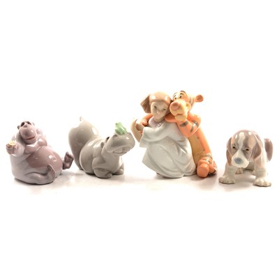 Lot 49 - Twelve Lladro and Nao figurines.