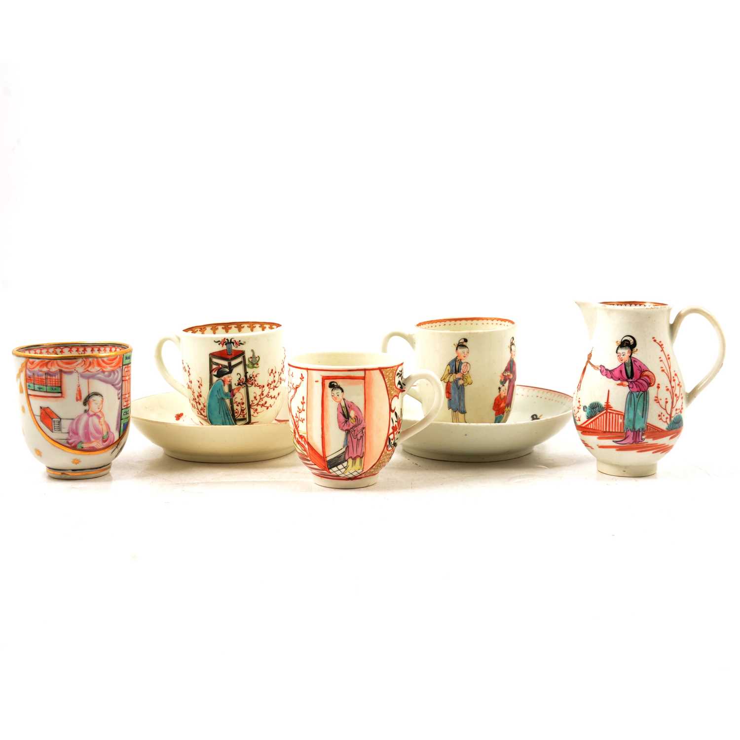 Lot 48 - Small group of late 18th/ early 19th century English porcelain