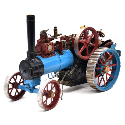 Lot 207 - A scratch built live steam traction engine based on L. C. Mason's 'Minnie'