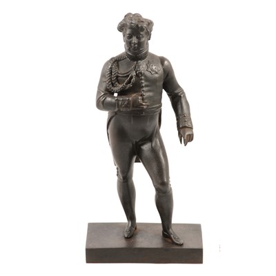 Lot 153 - Berlin Ironwork sculpture of The Future George IV as Prince Regent