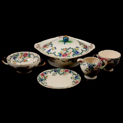 Lot 67 - Two boxes of Cauldron 'Victoria' pattern tea and dinnerware.