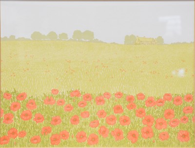 Lot 367 - After Hunt, Poppies and Cow Parsley.