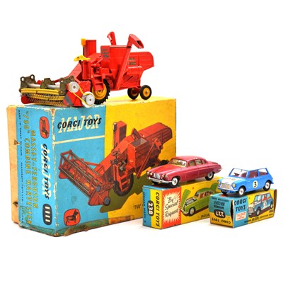 Lot 46 - Three Corgi die-cast model vehicles, boxed