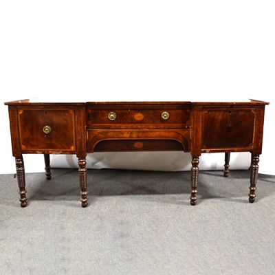 Lot 443 - George IV mahogany sideboard