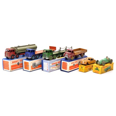 Lot 143 - Six Dinky Toys models, boxed