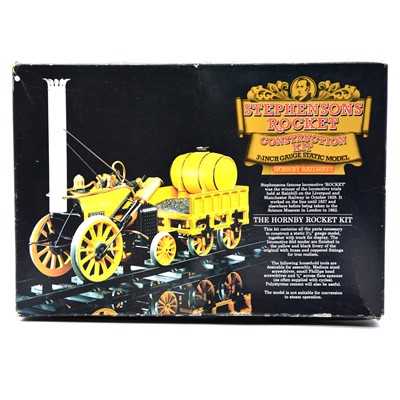 Lot 223 - Hornby Stephenson's Rocket kit, unconstructed, appears complete but unchecked, boxed