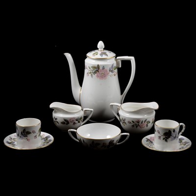 Lot 168 - Royal Worcester bone china table service, June Garland pattern