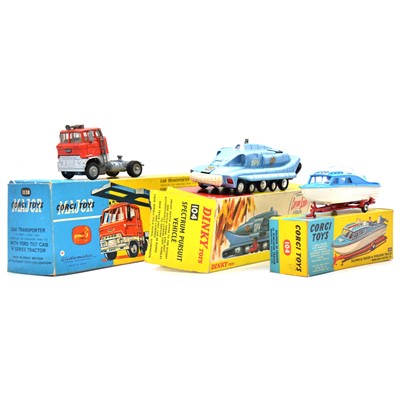 Lot 18 - Three Corgi and Dinky models, boxed