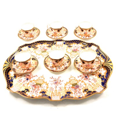 Lot 98 - Royal Crown Derby Imari pattern 3788 part teaset.