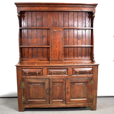 Lot 306 - Georgian joined oak dresser
