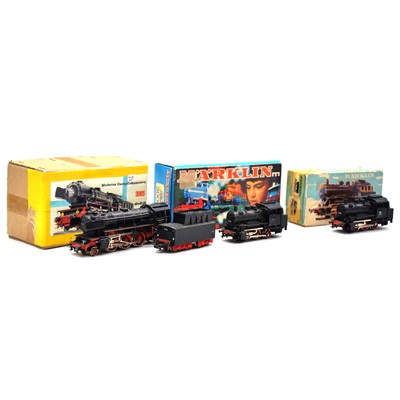 Lot 421 - Marklin HO gauge steam locomotive steam locomotives