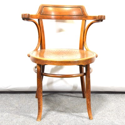Lot 502 - Bentwood elbow chair