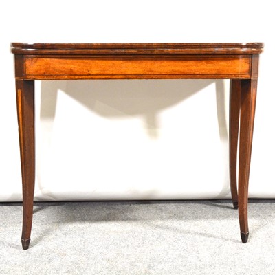 Lot 470 - George IV mahogany tea table
