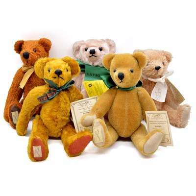 Lot 290 - Five Dean's bears