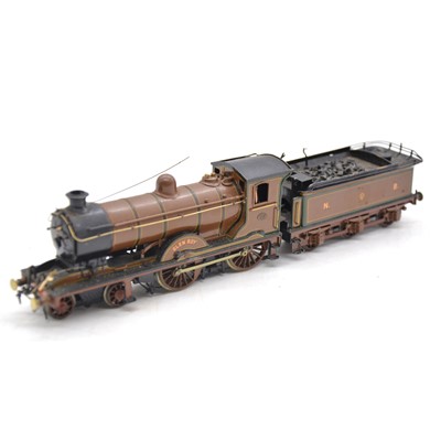 Lot 378 - A scratch built OO gauge locomotive, NBR 4-4-0 'Glen Roy'
