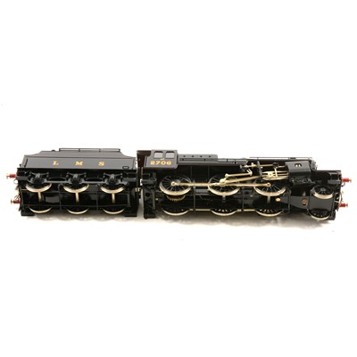 Lot 279 - A James Stanley Beeson scratch built fine scale steam locomotive and tender, LMS 'Crab'