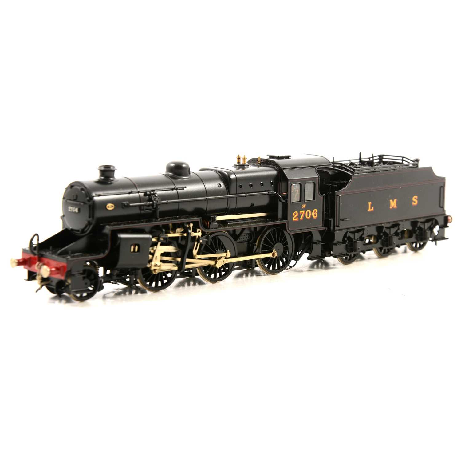 Lot 279 - A James Stanley Beeson scratch built fine scale steam locomotive and tender, LMS 'Crab'