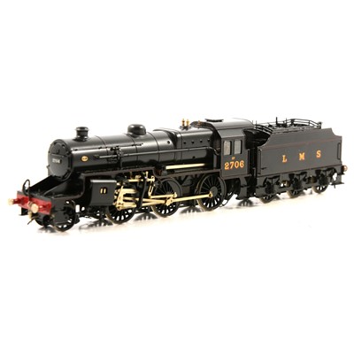 Lot 279 - A James Stanley Beeson scratch built fine scale steam locomotive and tender, LMS 'Crab'