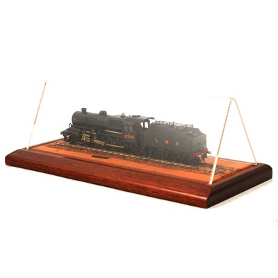 Lot 279 - A James Stanley Beeson scratch built fine scale steam locomotive and tender, LMS 'Crab'