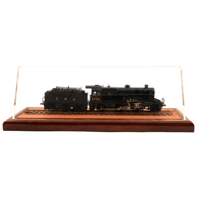 Lot 279 - A James Stanley Beeson scratch built fine scale steam locomotive and tender, LMS 'Crab'