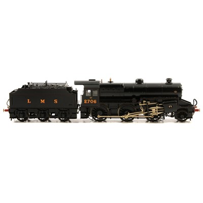 Lot 279 - A James Stanley Beeson scratch built fine scale steam locomotive and tender, LMS 'Crab'