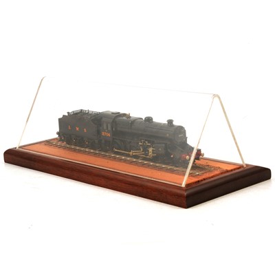 Lot 279 - A James Stanley Beeson scratch built fine scale steam locomotive and tender, LMS 'Crab'