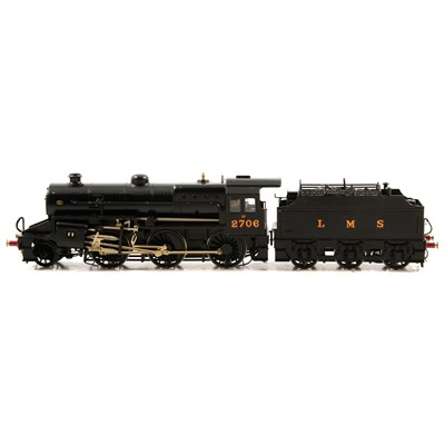 Lot 279 - A James Stanley Beeson scratch built fine scale steam locomotive and tender, LMS 'Crab'