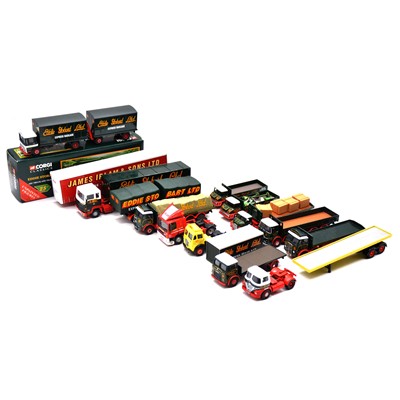 Lot 148 - Twelve Corgi die-cast commercial vehicles
