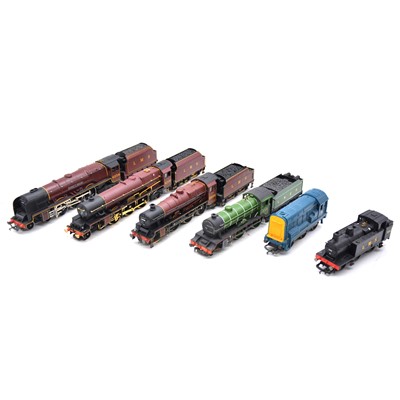 Lot 307 - Six Hornby and Bachmann OO gauge locomotives
