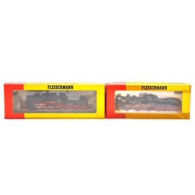Lot 409 - Two Fleischmann HO gauge locomotives