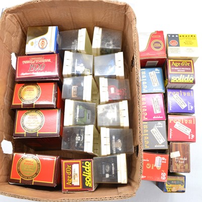 Lot 79 - Twenty-eight die-cast models, including Matchbox, Solido, Brumm, and others