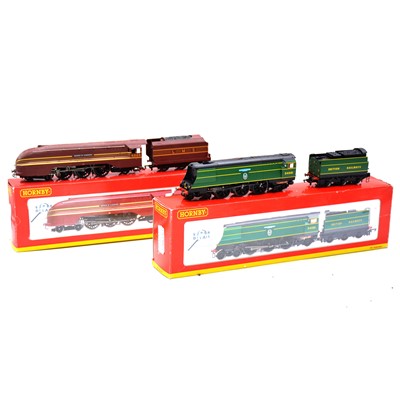 Lot 329 - Two Hornby OO gauge steam locomotives, boxed