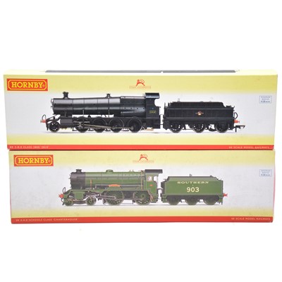 Lot 368 - Two Hornby OO gauge steam locomotives, DCC fitted, boxed