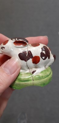 Lot 22 - Staffordshire lead-glazed earthenware 'toy'...