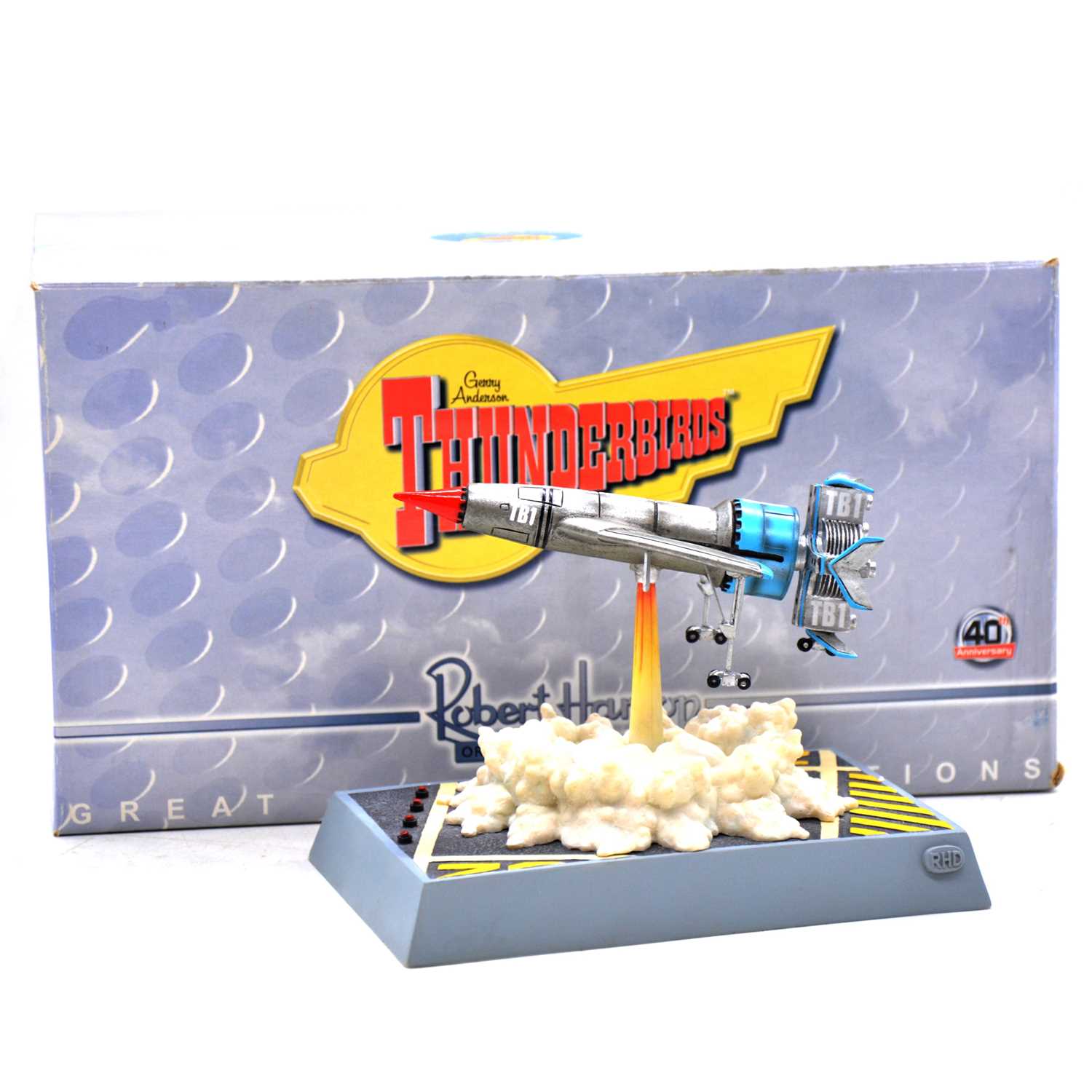 Lot 168 - A Robert Harrop 40th anniversary Thunderbirds model, TB01 Thunderbird 1, boxed