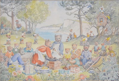 Lot 241 - G J Woods, Teddy Bear's Picnic