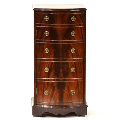 Lot 461 - Reprodux bowfront media cabinet