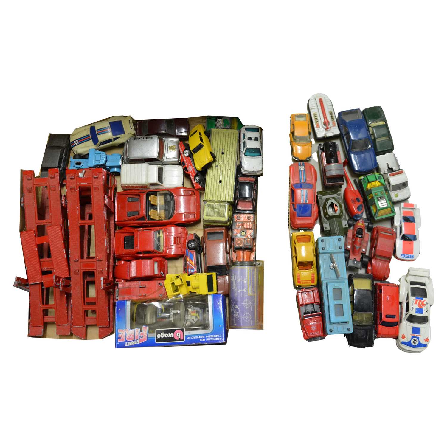 Lot 122 - Die-cast model vehicles, including Solido, Matchbox and others