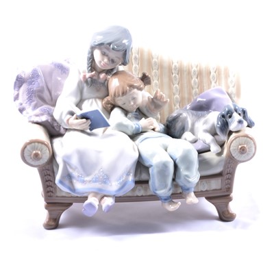 Lot 14 - Lladro group, Big Sister