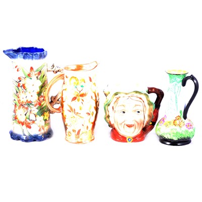 Lot 134 - A collection of Art Deco and vintage decorative  ceramics