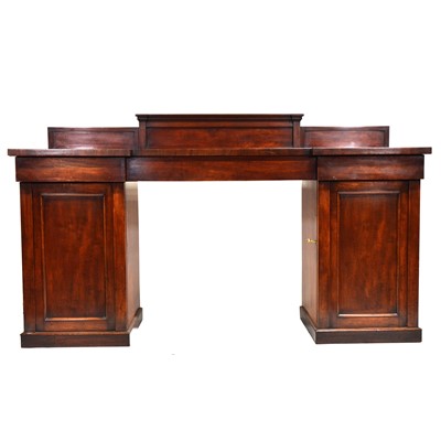 Lot 445 - Victorian mahogany sideboard