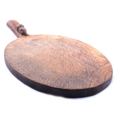 Lot 211 - Robert Mouseman Thompson of Kilburn, oak cheeseboard